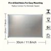"1pc Vintage ""Don't Touch"" Warning Metal Tin Sign, Retro Industrial Decor for Man Caves, Garages, Workshops, Home Office"