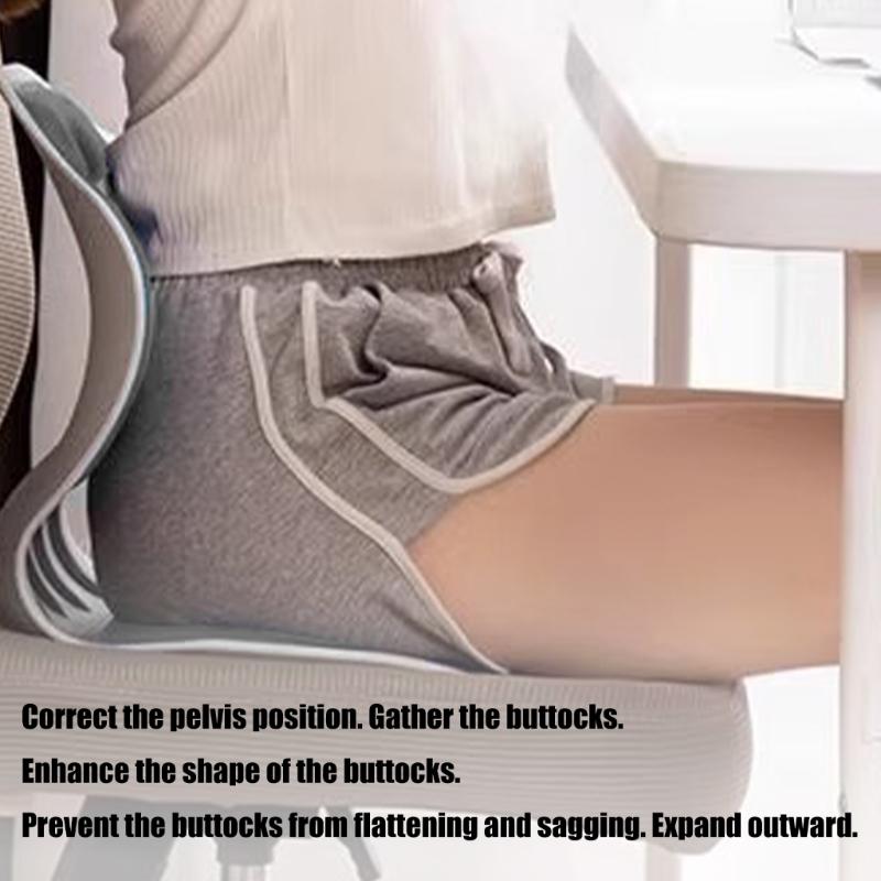 Chair Wrist Cushion Adjustable Sitting Pose Corrector Seat Pad With Orthopedic Back Support For Office Chair Home Desk