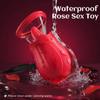 App-Controlled Rose Licking and Sucking Clitoral Massager for Women