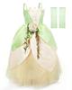 Princess and the Frog Princess Tiana Frog Princess and Frog King Floral Cosplay Event School Stage School Recital [TYHTYM] Dress, Dress, Costume,