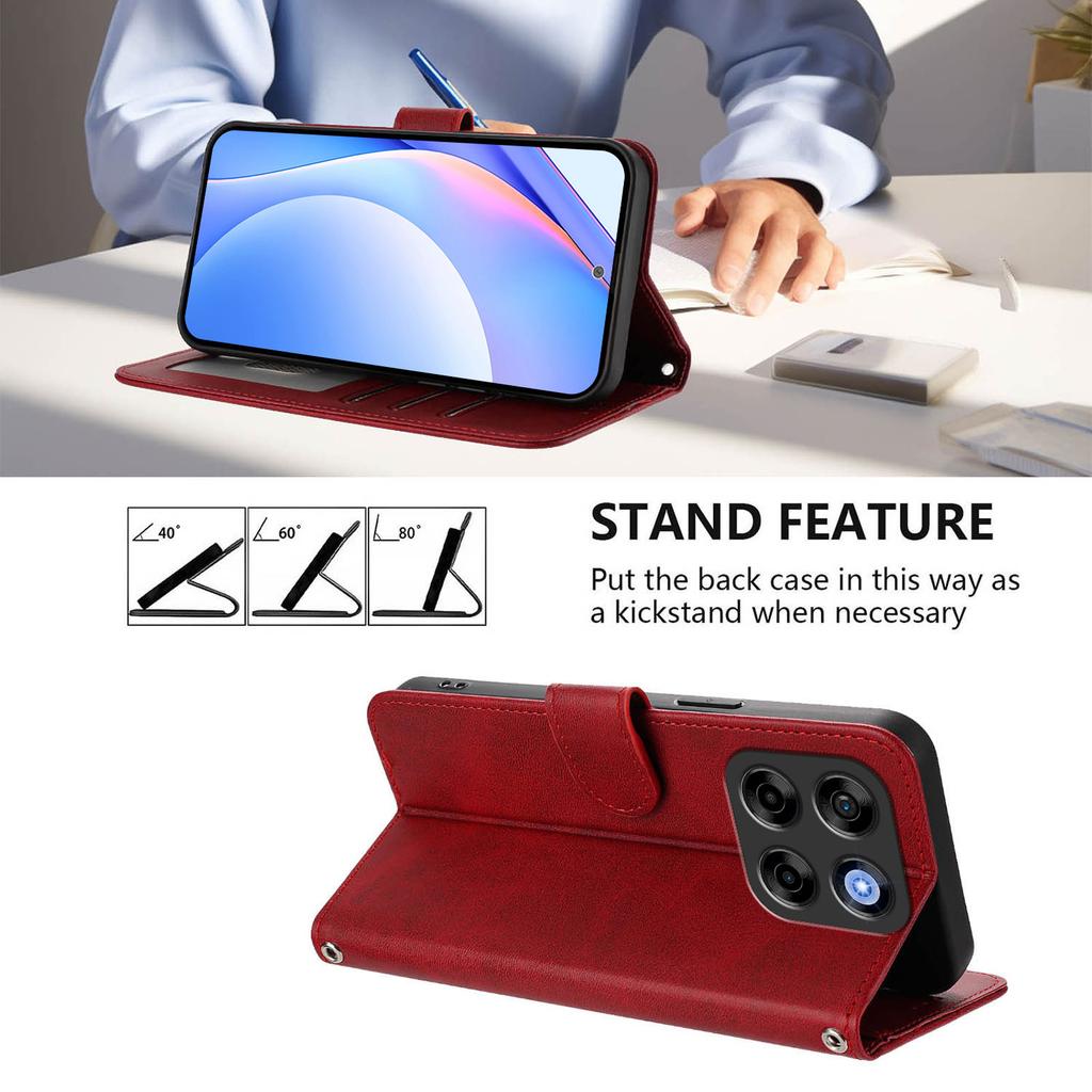 Leather Phone Case for ZTE Nubia Red Magic 10 Pro + 10 Air Focus Pro 5G Z60 Ultra S Music 2 Calf A402ZT Cases Flip Wallet Cover
