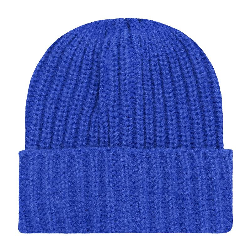 Striped Knitted Womens Beanie Thickened Warm Coldresistant Snowfield Winter
