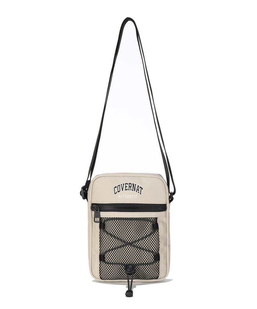 COVERNAT College Mini Crossbody Bag Beige