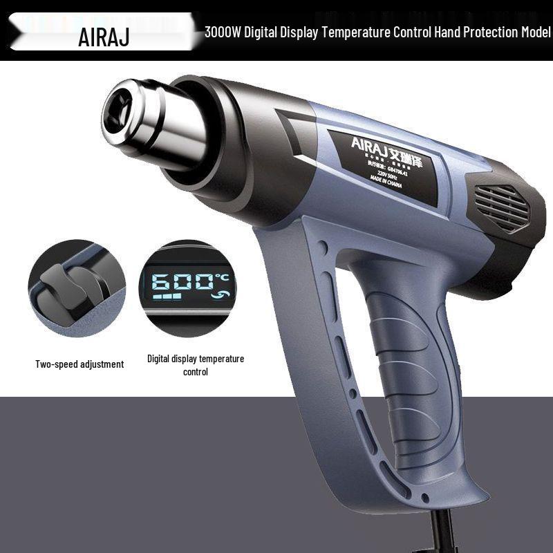 Arrizo High-Power Portable Heat Gun for Electronic Repair & Heat Shrink Applications