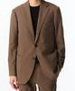 Man On The Boon [Drago] Stitch Detail Cotton Single Jacket_Brown 4714351011
