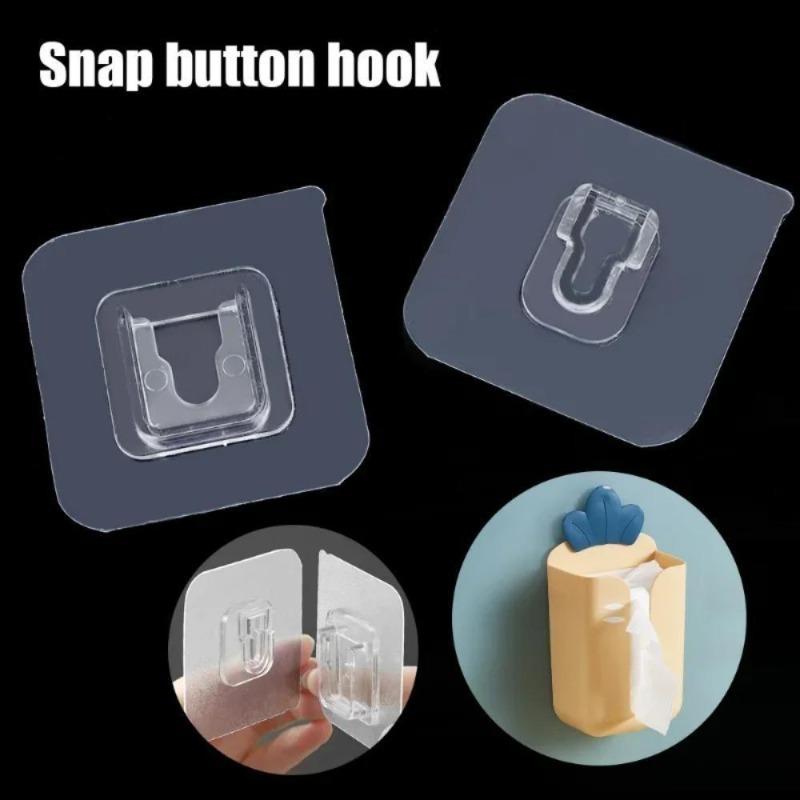 50PCS/30PCS/20PCS/10PCS/5PCS - Non Drilling Adhesive Hook Multifunctional Auxiliary Hook Suitable for Glass Windows, Home Kitc