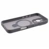 For iPhone 16 Pro Max Case Compatible with MagSafe Matte TPU+PC Phone Cover Kickstand Ring Holder