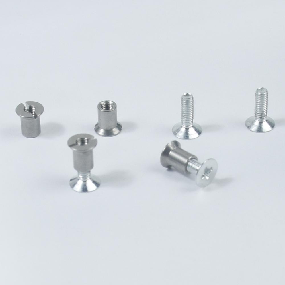 24Pcs NAB Hub Take Up Reel Screw Set Stainless Steel Trident Screw Set Universal for 3M for AMPEX for TEAC for RMGI