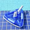 Cabeça de Aspirador Triangular Transparente para Piscina Escova Fácil de Instalar para a Borda da Piscina