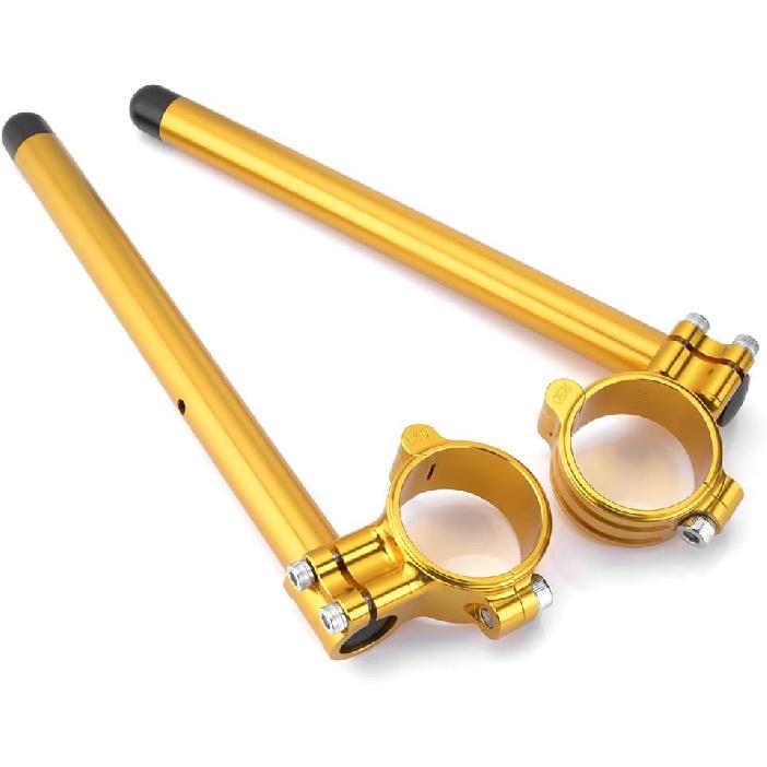 [Motorcycle Parts] 47mm Regular CNC Billet Aluminum Motorcycle Handlebar Clip-ons Handle Bars Clip ons for Yamaha R15 V3 YZF R3 2019 2020 2021 2022