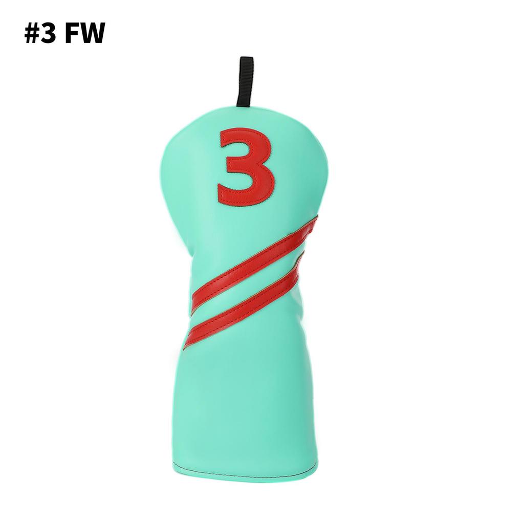 Cross-Border Golf Club Head Covers: Digital Stripe Design