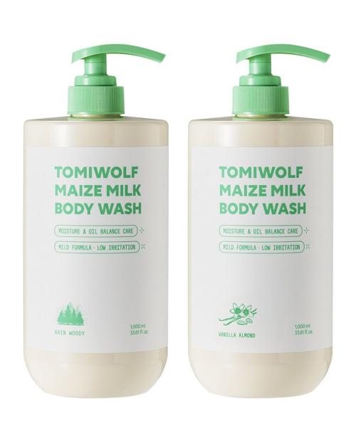 

Tomiwolf Maze Milk Body Wash 1000ml 2 Types Choose 1 vanilla almond