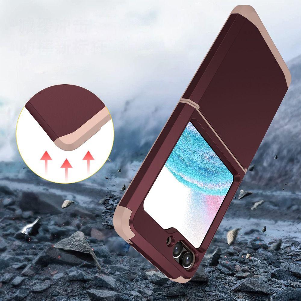 PC TPU Kryt na telefon Nárazuvzdorný Chránič mobilního telefonu pro Samsung Galaxy Z Flip5