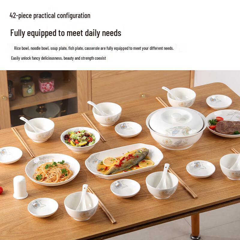 Jieyajie Ceramic Dinnerware Gift Set