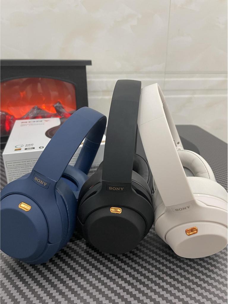 XM4 Wireless Noise Cancelling Over-Ear Bluetooth Headphones for Sony, Android, Apple Devices