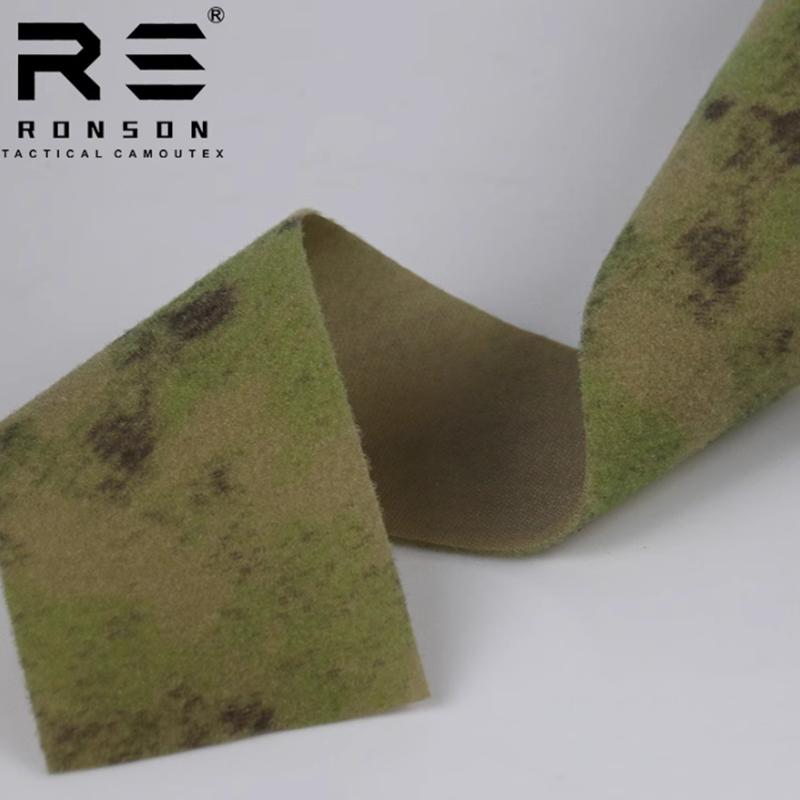 BEPAN Tactics DIY Clothing Accessories Green Ruin Camo Fur Surface Nylon Webbing 1M/5M Length