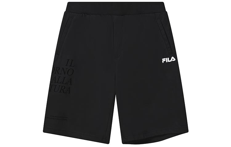 Men's Shorts FILA Casual Shorts Men's Jet Black Thin