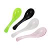 ZISIZ Disposable Plastic Soup Spoons