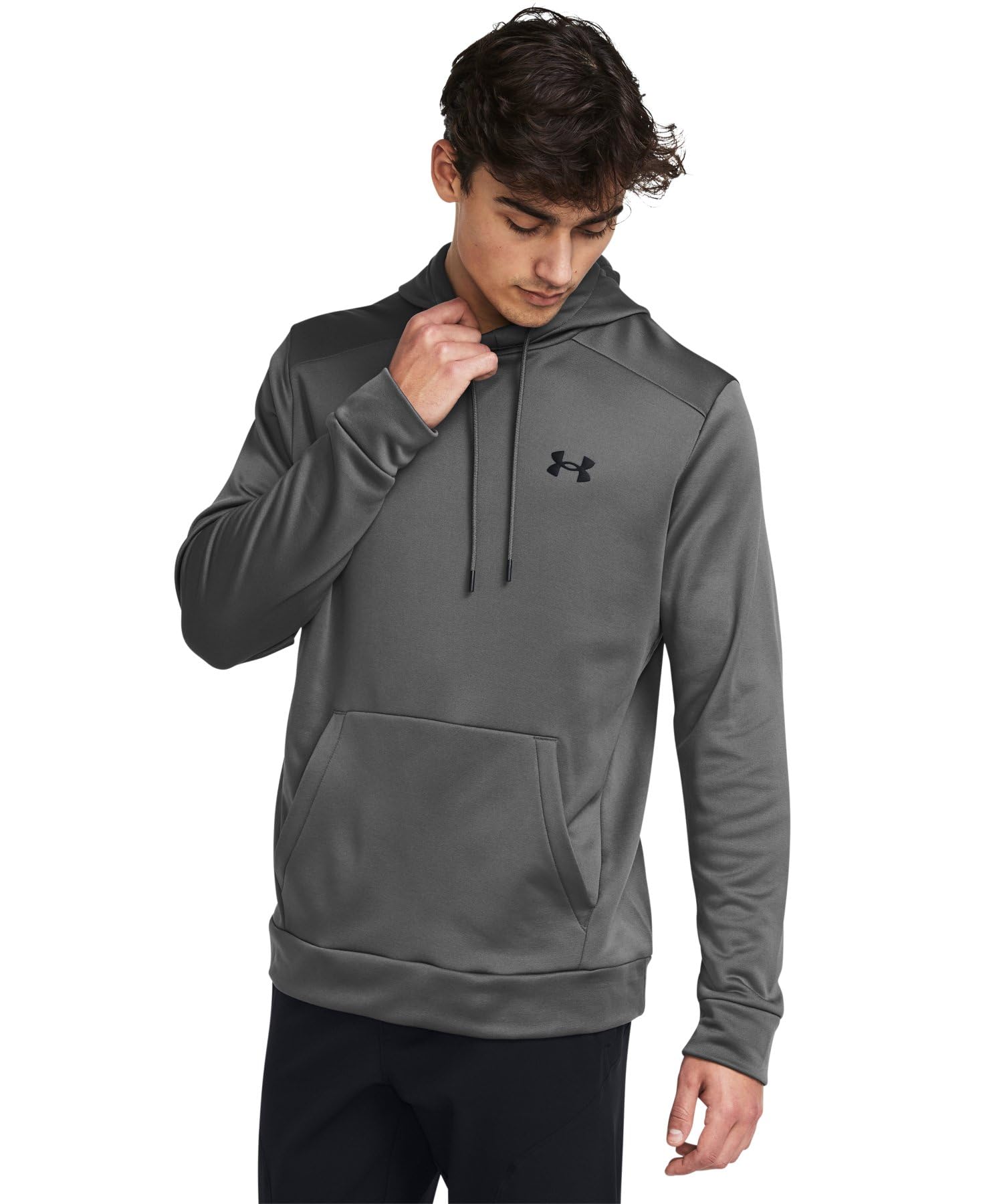 

Under Armour UA Armour Fleece Hoodie Castlerock Black XXL /
