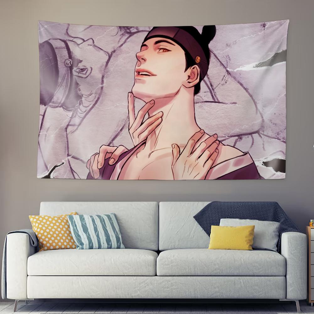 Anime Manhwa PPainter of the NNight Cool Aesthetic Tapestry Wall Background Hanging Cloth for Bedroom Room Decor Party