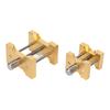 2pcs Movement Holder Aluminum Watch Repairing Movement Fixed Base Tool Clamp for Watch Repairer