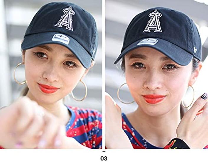 47 Brand Angels MLB Official Low RGW04GWS Cap, Cap, Black,