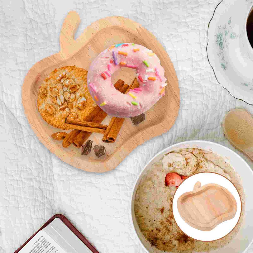 Tray Wood Snack Food Craft Pendant Multipurpose Kitchen Tableware Fruits Storage Plate Gadgets Loaf Pan