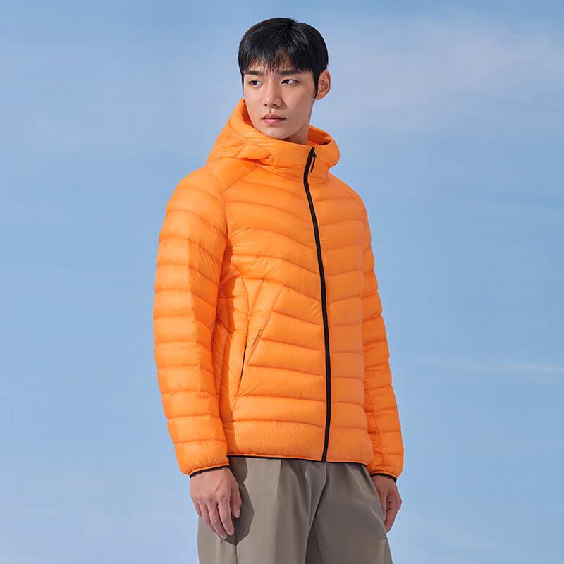 Tambor Men's Lightweight Hooded Goose Down Jacket