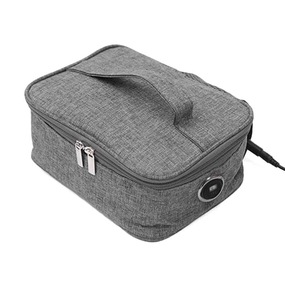 USB Rechargeable Portable Electric Lunch Bag Food Heater Warmer Portable Lunch Warmer Reusable Insulated Lunch Bag 3 Heat Levels