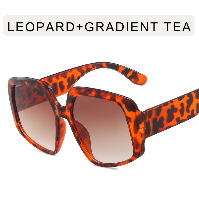 European American Style Sun glasses Man Woman Big Frame UV Protection Women Sunglasses High Quality Female Sunglass