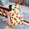 Cartoon Fruit Watermelon Phone Case For Samsung A25 A13 A33 5G A54 A36 A35 A56 A52 A14 Shockproof Glass Cover