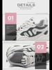 2024 Women's Korean Spring Casual Breathable Sneakers - All-Match, Comfortable, Sporty Dad Shoes