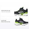 Climacool Ventania Comode Versatili Antiscivolo Resistenti Scarpe da Corsa Basse Scarpe da Corsa per Bambini Nero Verde JR3205