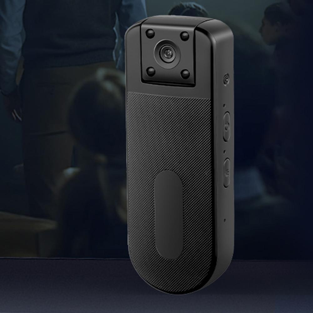 HD 1080P Mini Body Camera 180° Rotatable Lens WiFi Wearable Worn Bodycam Night Vision Sport Bike Outdoor Video Recorder