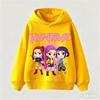 Kpop Demon Hunters Sweatshirt Kids Hoodie Casual Fashion Autumn Winter Boys Girls Warm Anime Clothes