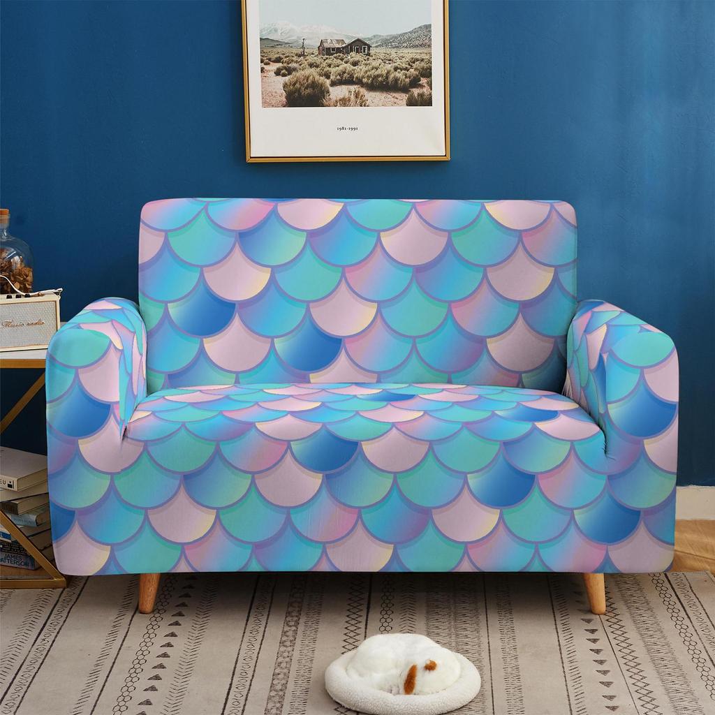 Sequins Gradual Change Dustproof And Non-Slip Elastic Sofa Cover Pad Four Seasons Universal All-Inclusive Supply Magic Cover