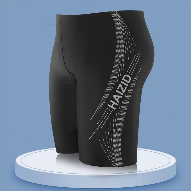 Pánské rychleschnoucí plavky z žraločí kůže a set čepice - Závodní voděodolné plavky