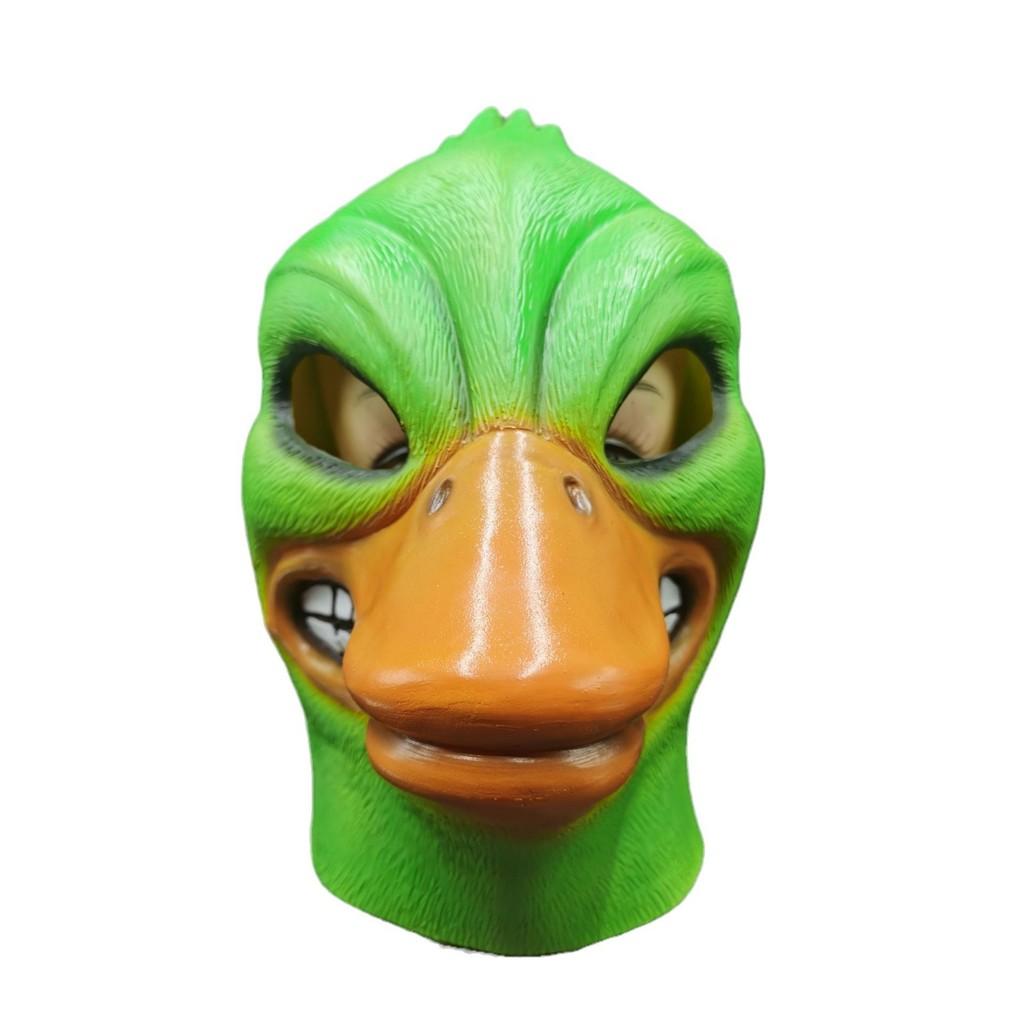 Wütende Ente Halloween Cosplay Latexmaske Mit Spaß Für Kinder Und Erwachsene