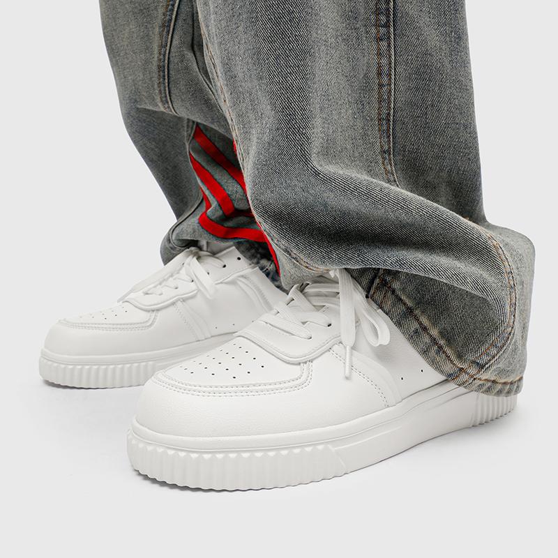 Men Skateboard Shoes Women White Sport Shoes Couple Basketball Shoes Large Size Sneakers