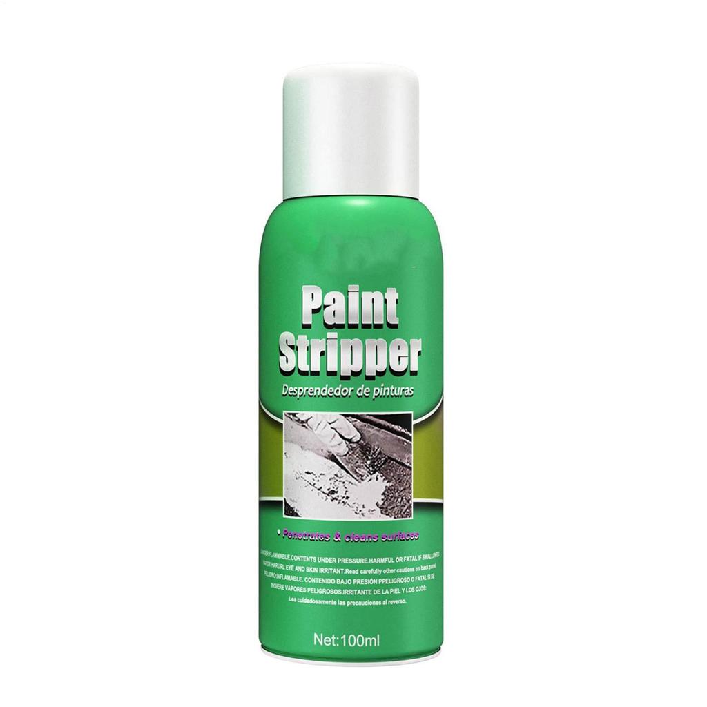 100ml Strong Paint Remover for Metal Fast Effective Paint Stripper Liquid with Brush for Automobile Motorcycle Rust Removal