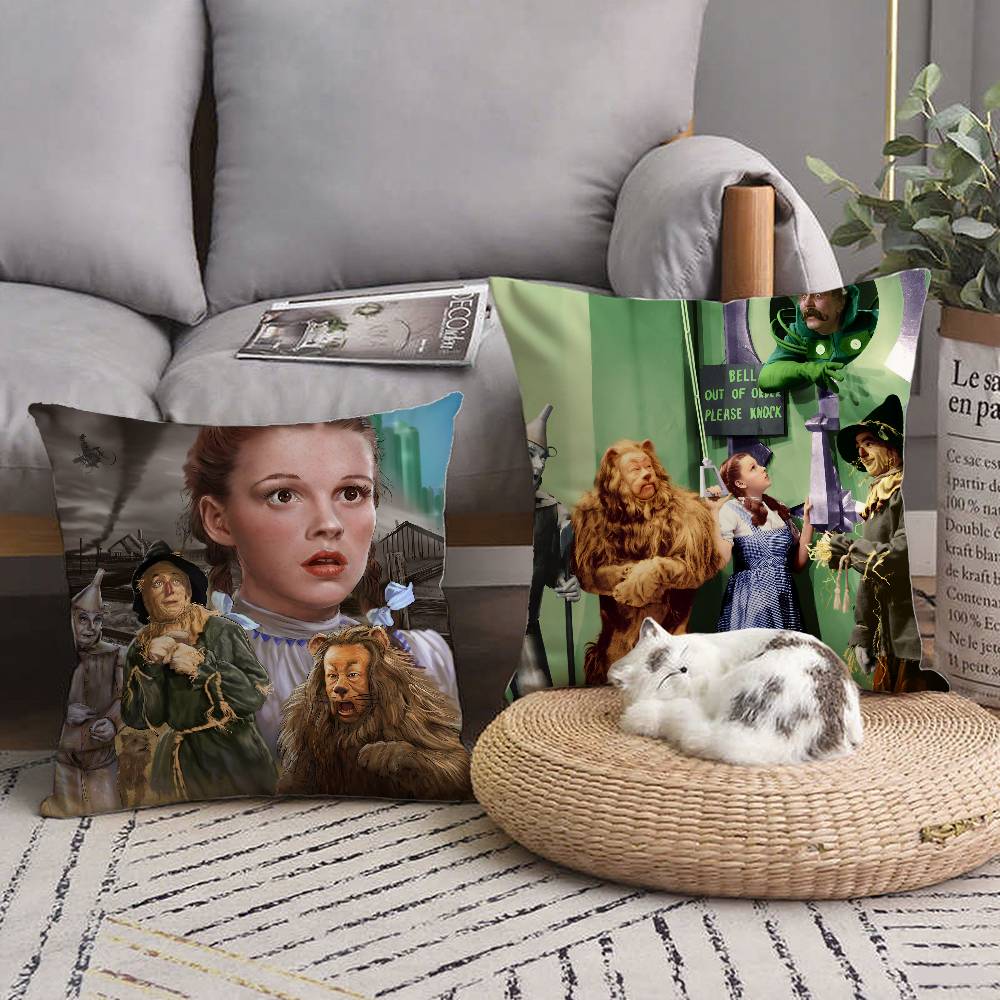 T-The Wonderful Wizard Of Oz Pillow Case Square Pillow Bedroom Sofa Leisure Comfort Cushion Car Living Room Home Decoration