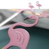 Creative Coffee Spoons Stainless Steel Flamingo Titanium-plated Paint Mixing Spoon Hanging Cup Mini Spoon