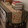 American Style Cabinet Cover Vintage Table Runner Home Decor Tea Table Cover Cloth  Living Room