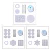 DIY Craft Pendants Silicone Resin Mold Resin Casting Molds Wind Chime Making Durable Unique Molds Easy To Clean