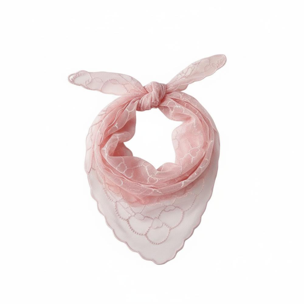 Vintage Lace Flower Hair Scarf Cute Sweet Headscarf Casual Headband Photography