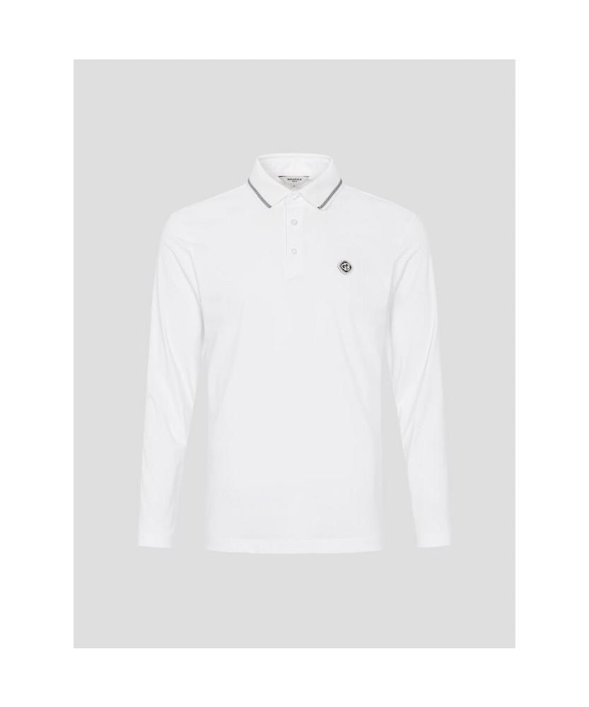 BEANPOLE GOLF [Heritage] Men'S Cooling Pique Long Sleeve T-Shirt - White