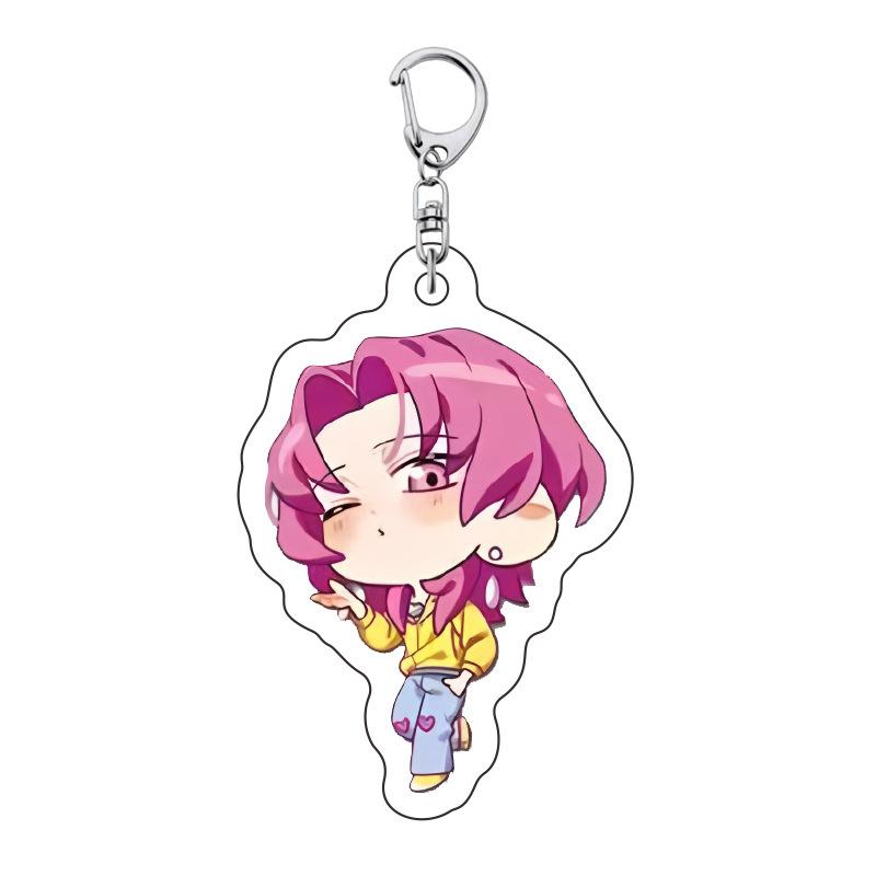 

Acrylic Flat 2D Pendant - Multifunctional Hanging Ornament Holiday Car Interior Decoration Keychain Backpack Pendant