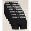 Gymshark Boxer Brief 7pk Black A4b3c Bb2j