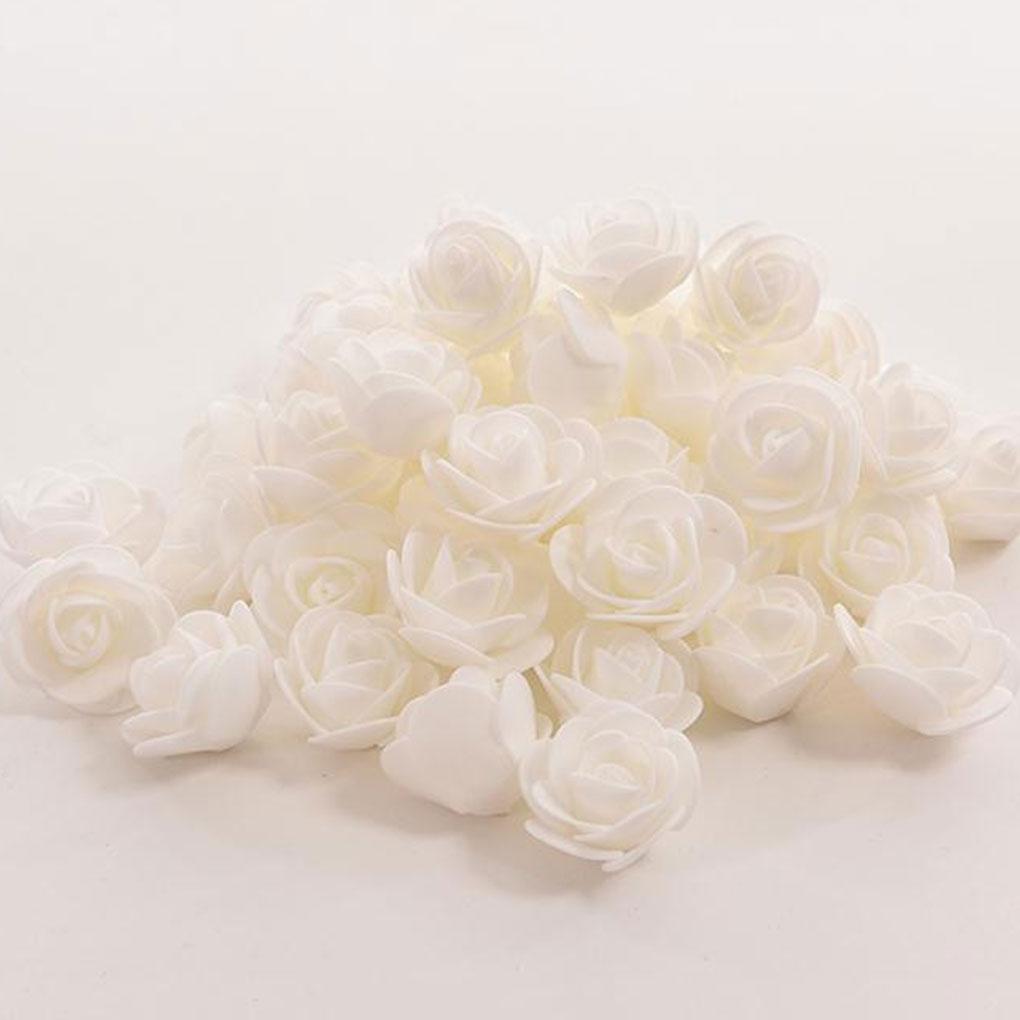 AUklOPVZZ 100piece Eco-friendly Artificial Flowers In Pots - Low Maintenance And Realistic PE Artificial Flowers For Decoration