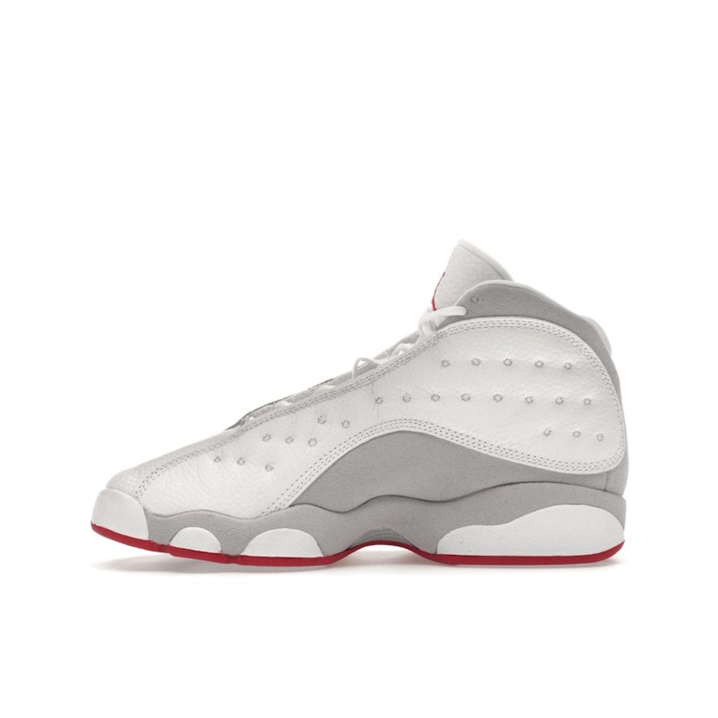 Air Jordan 13 Retro GS White Wolf Grey Kids Sneakers True-Red DJ3003-160